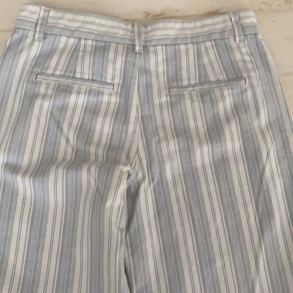 Gap Wide Leg Striped Crop Pants - Picture 4 of 6